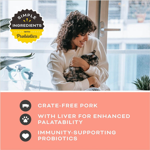 Primal Liver Laugh Love for Cats! Simply Pork Recipe Treats for Cat