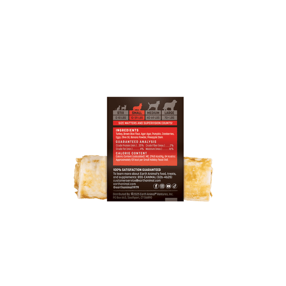 Earth Animal No Hide Rolls Holiday Feast Recipe Dog Chews