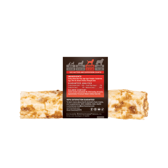 Earth Animal No Hide Rolls Holiday Feast Recipe Dog Chews