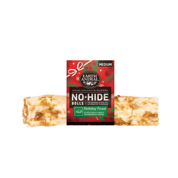 Earth Animal No Hide Rolls Holiday Feast Recipe Dog Chews