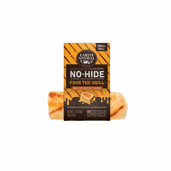 Earth Animal No Hide Rolls Grilled Cheese Flavor Dog Chews