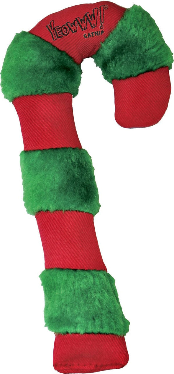 Yeowww! Candy Cane Holiday Catnip Cat Toy