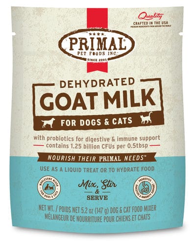 Primal Dehydrated Goat Milk for Cats and Dogs