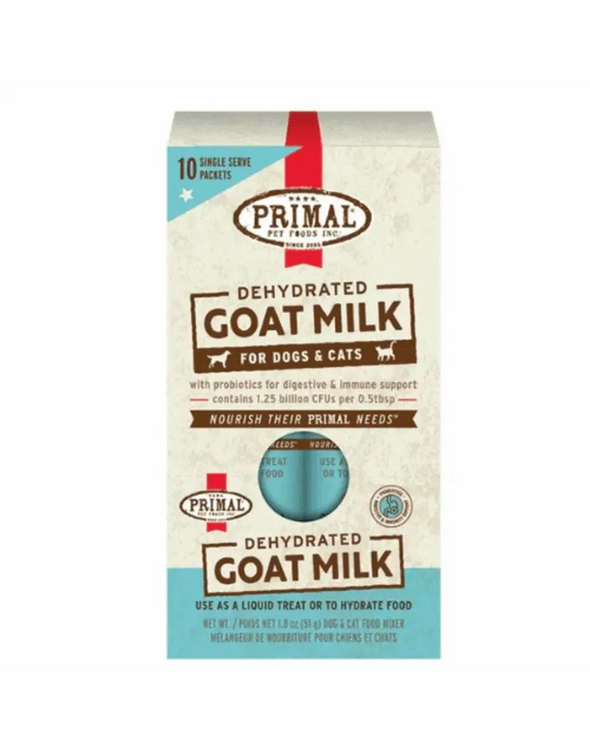 Primal Dehydrated Goat Milk for Cats and Dogs
