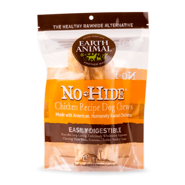Earth Animal 2-Pack No-Hide Chicken Chew Dog Treats