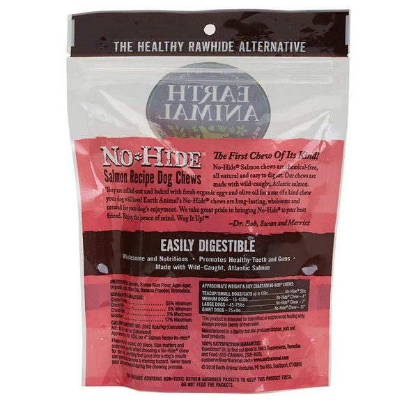 Earth Animal 2-Pack No-Hide Salmon Chew Dog Treats